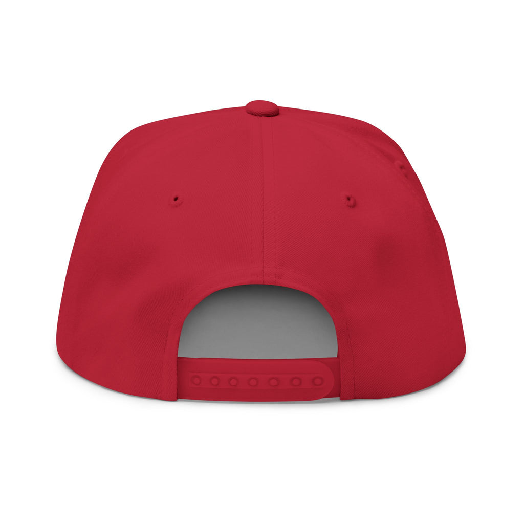 Zero Limits Flat Bill Cap (Royal + Red)