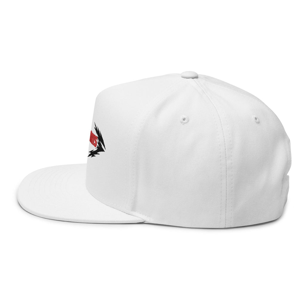Zero Limits Flat Bill Cap (White + Grey)