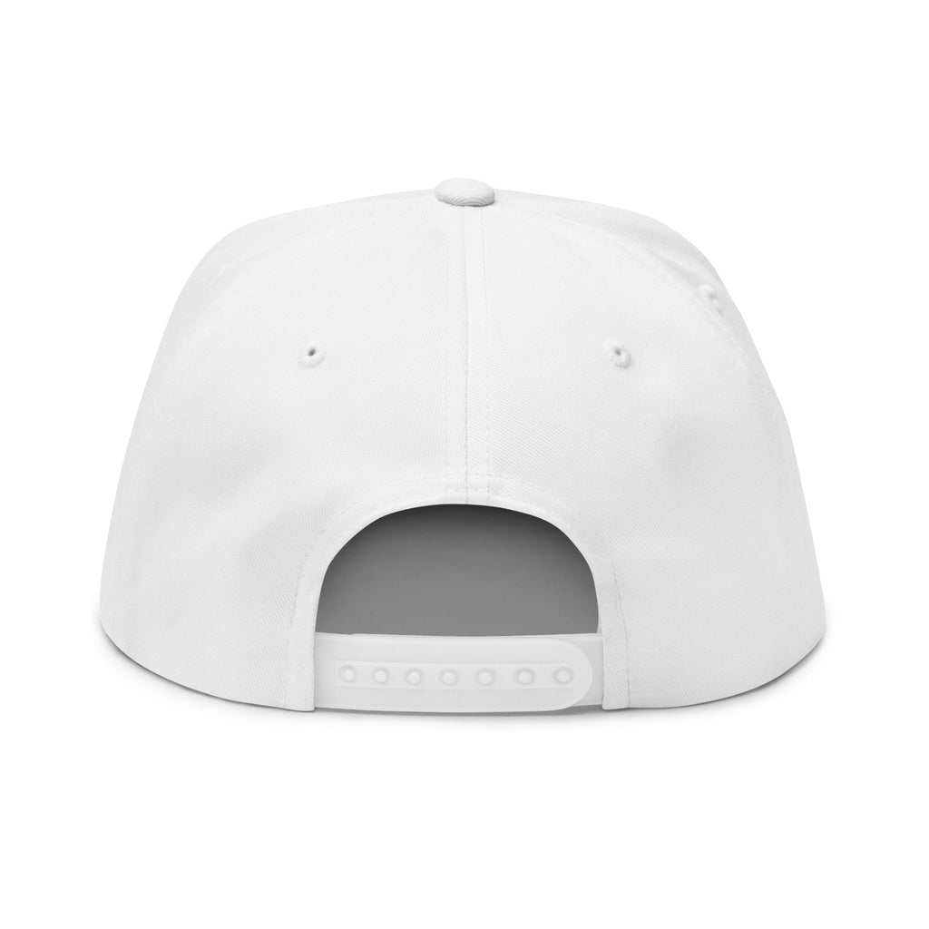 Zero Limits Flat Bill Cap (White + Grey)