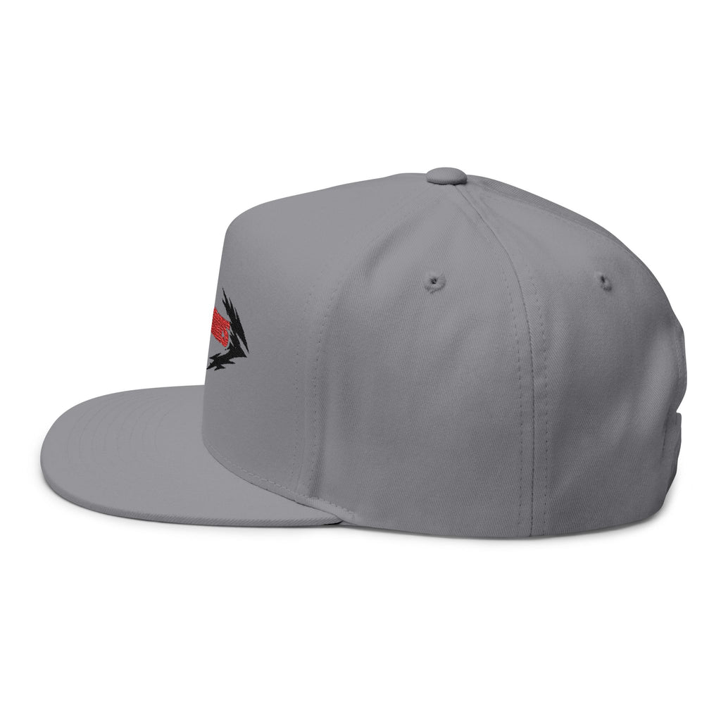 Zero Limits Flat Bill Cap (White + Grey)